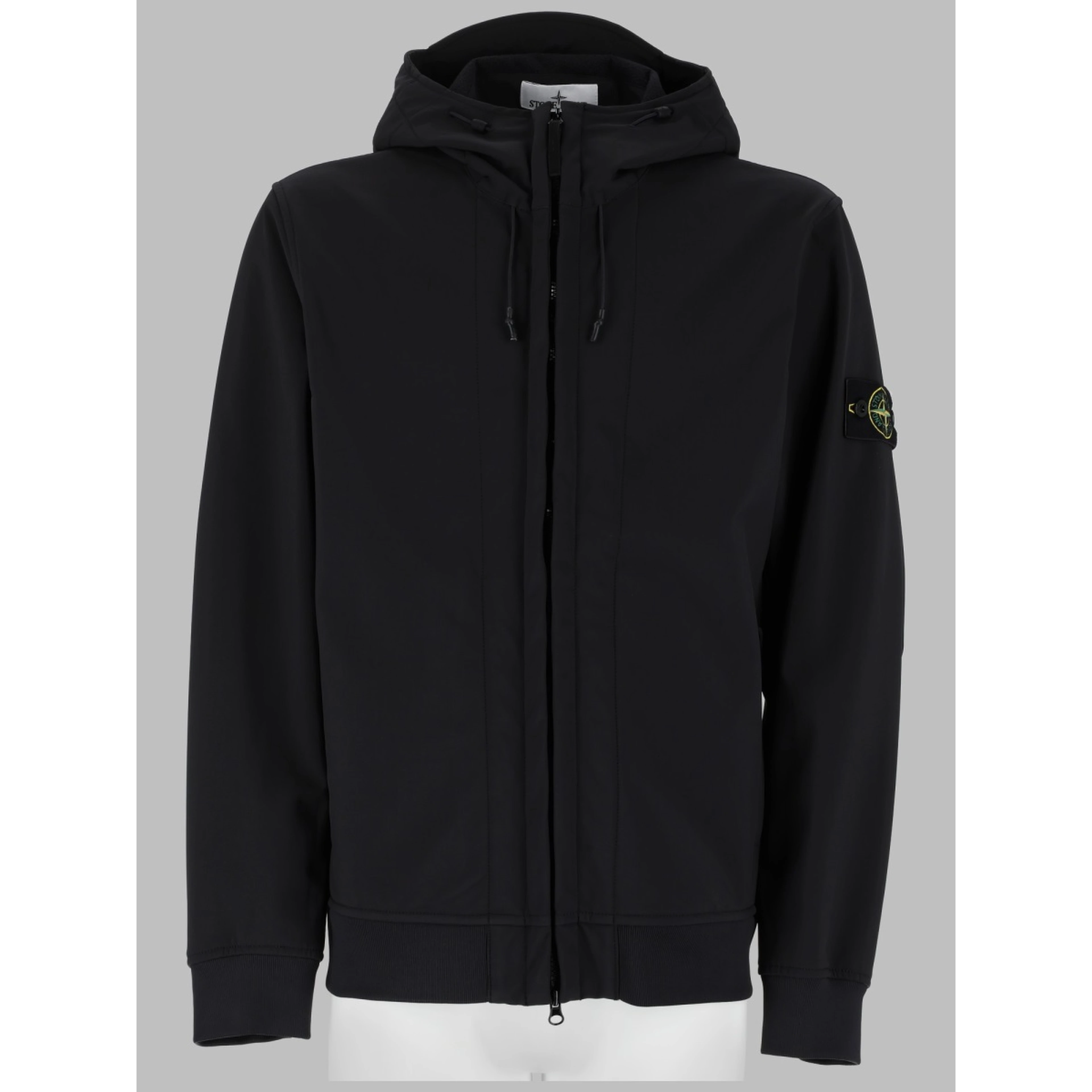 GIACCA "BIKER" CON CAPPUCCIO E ZIP