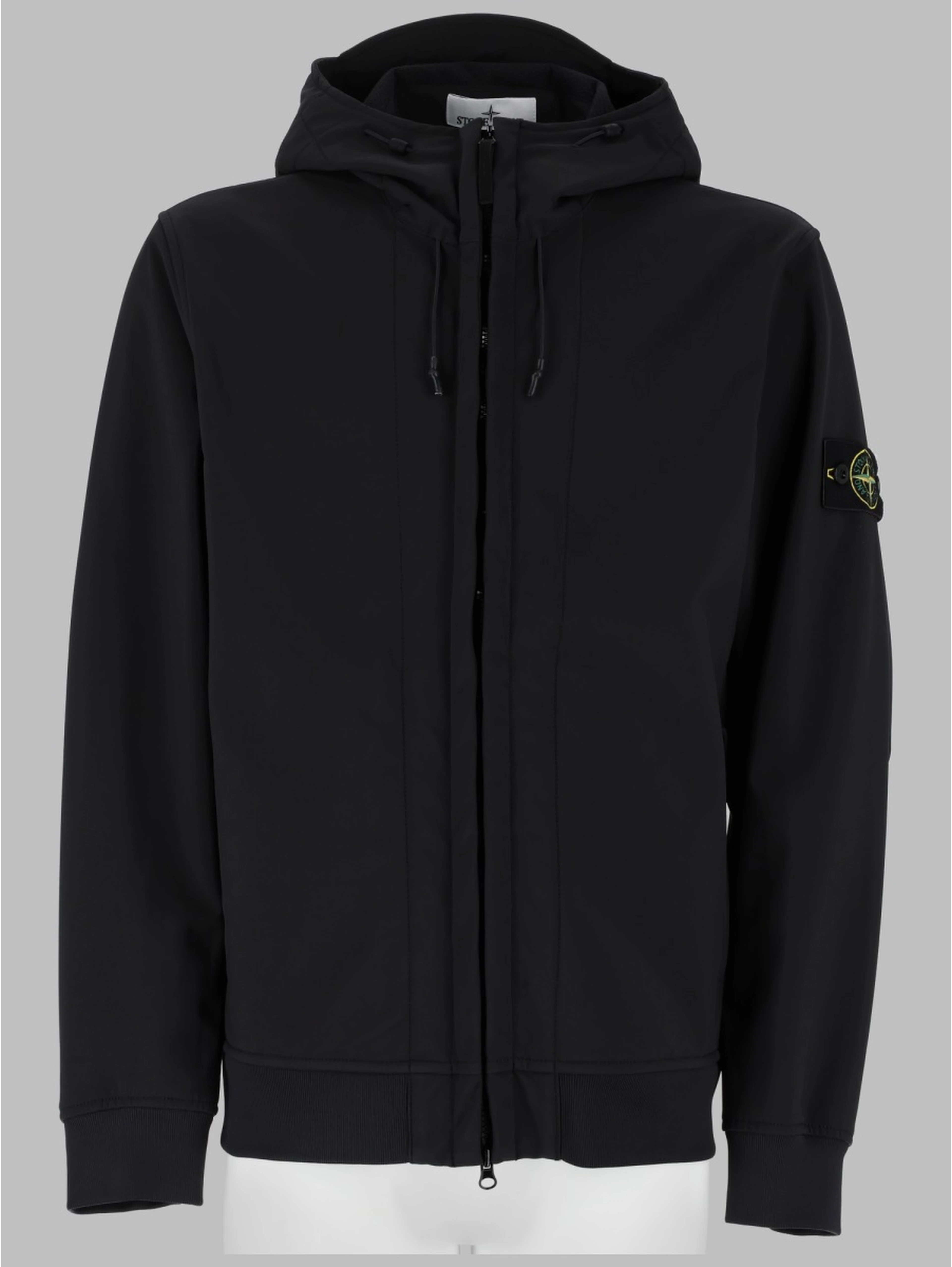 GIACCA "BIKER" CON CAPPUCCIO E ZIP