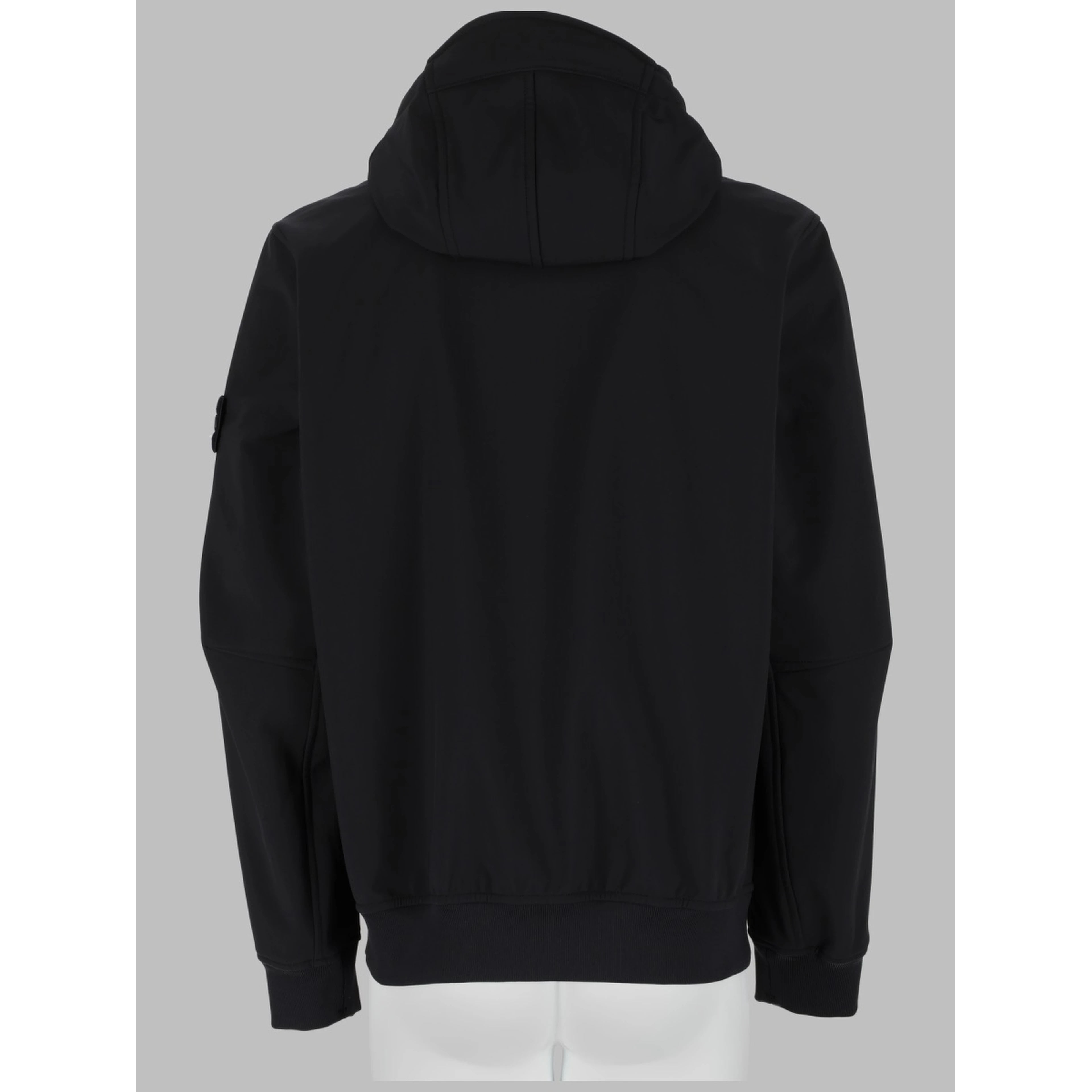 GIACCA "BIKER" CON CAPPUCCIO E ZIP