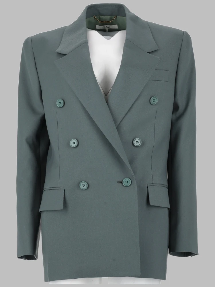 GIACCA SARTORIALE DOPPIOPETTO IN GABARDINE