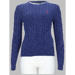 MAGLIA A TRECCE CON LOGO