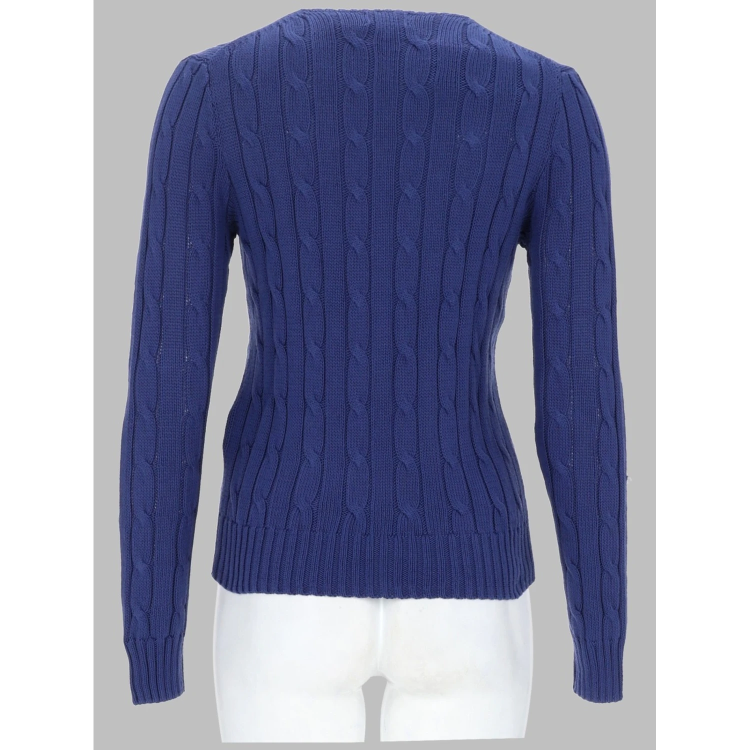 MAGLIA A TRECCE CON LOGO