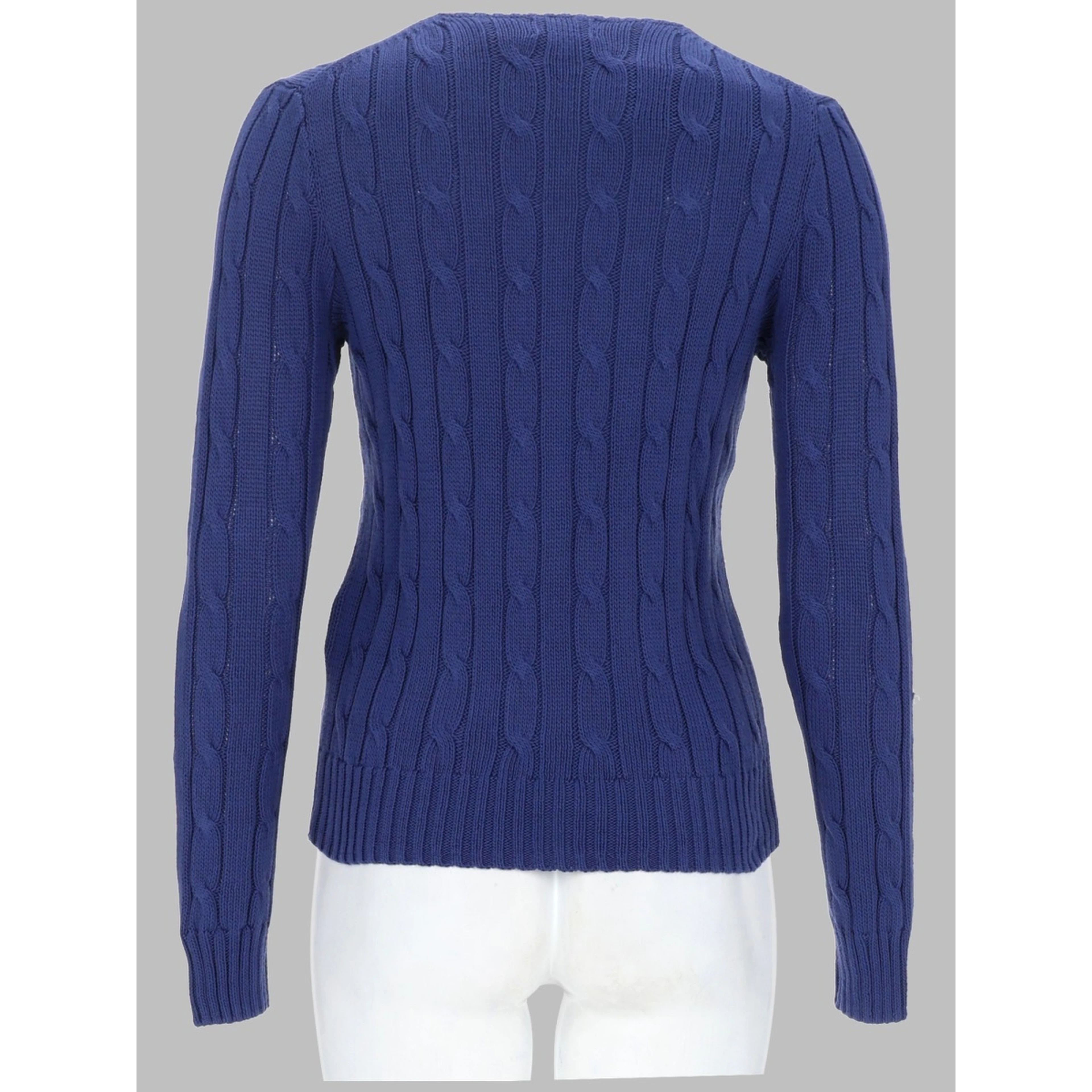 MAGLIA A TRECCE CON LOGO