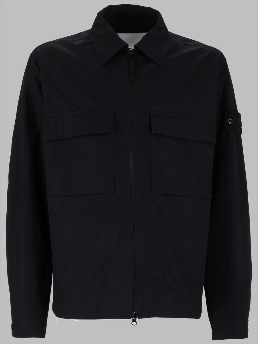 OVERSHIRT IN TELA DI COTONE BIOLOGICO