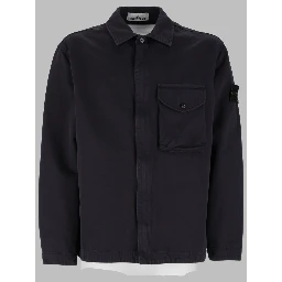 OVERSHIRT IN TWILL DI COTONE
