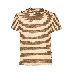T-Shirt Dover Stripes Cotone, Lino