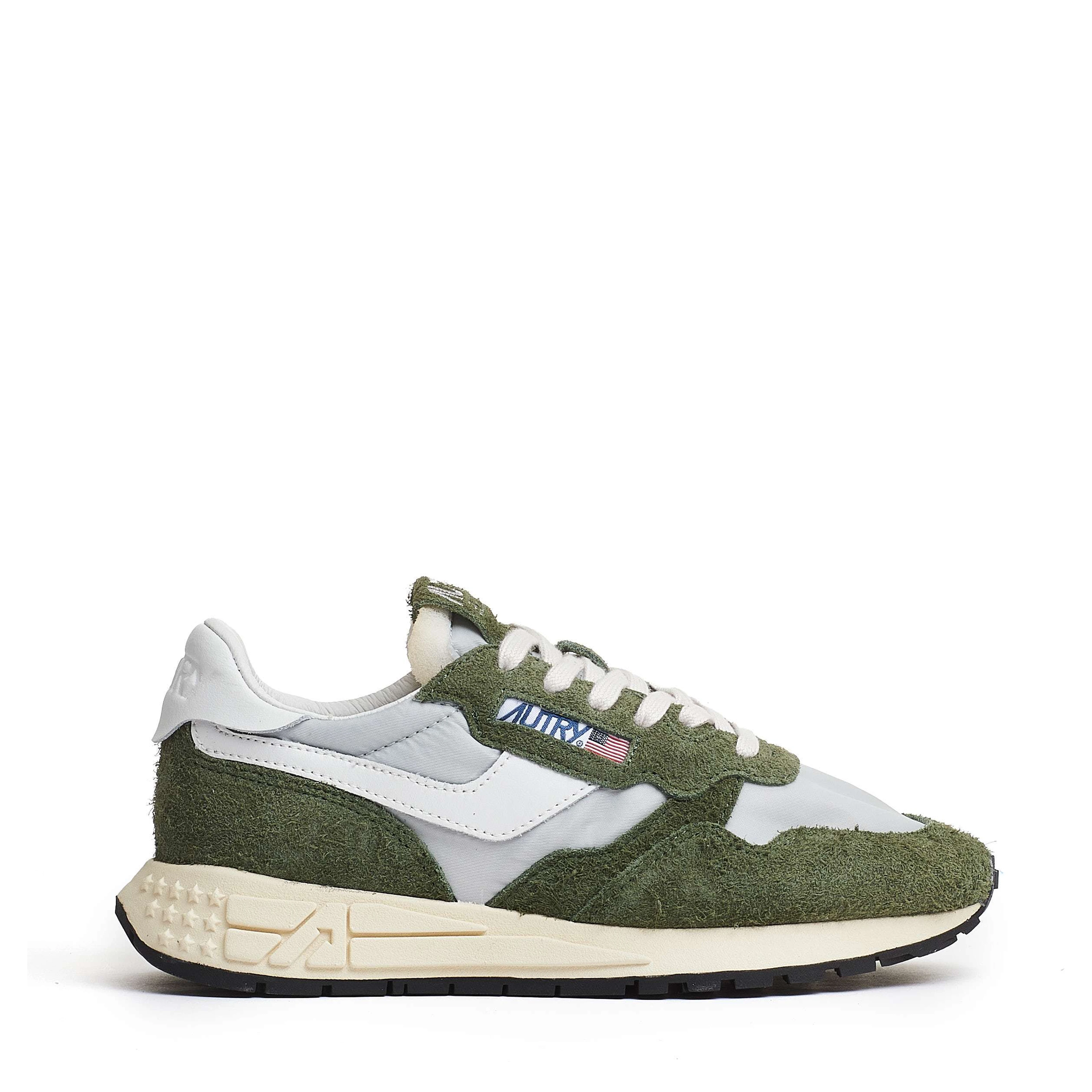 Sneakers Reelwind Low In Nylon, Suede E Mesh Lava, Ibis