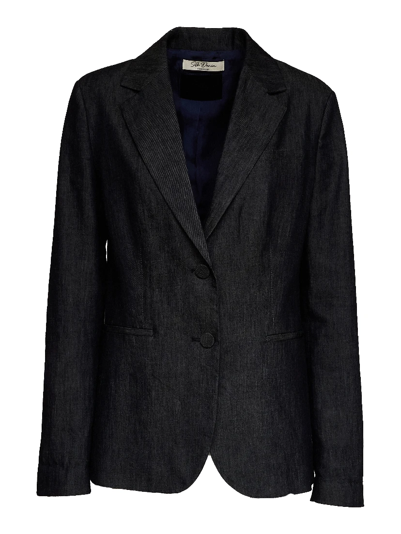Blazer Slim In Denim Seta 7 Oz