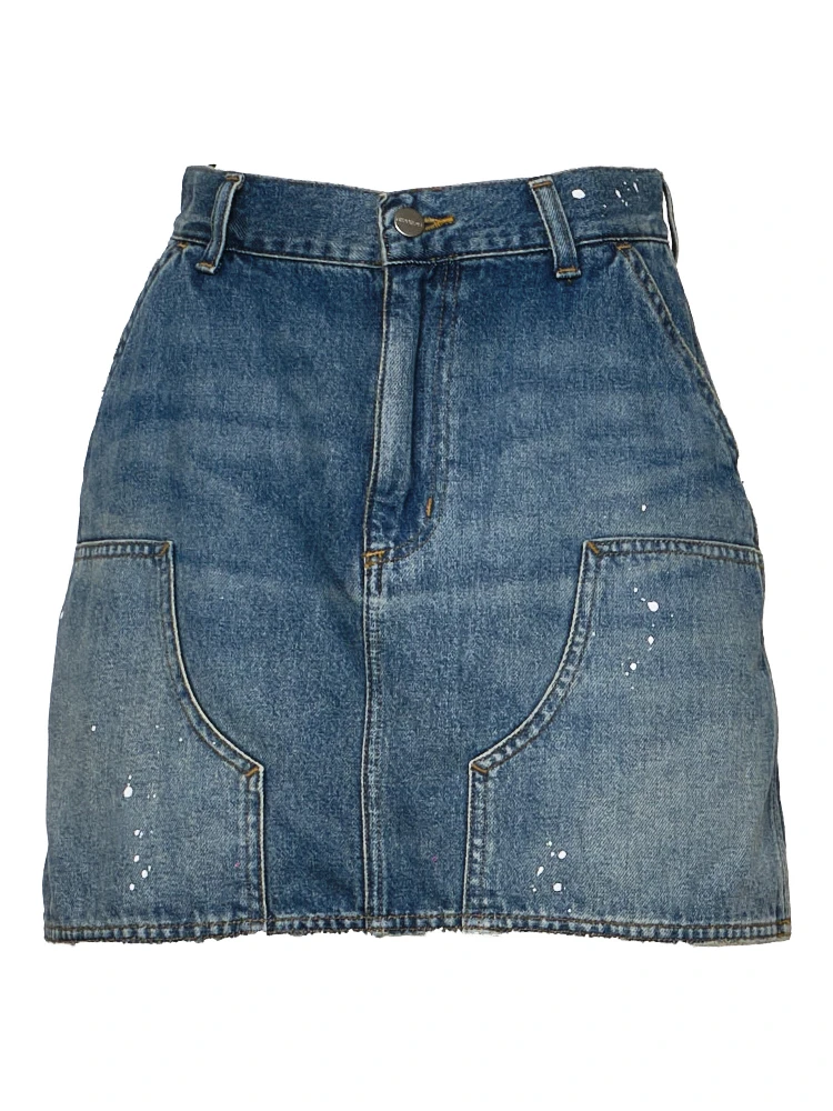 W' Maeve Double Knee Skirt Smithtown Denim