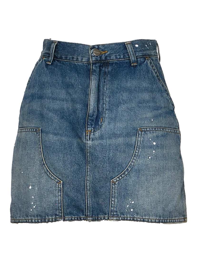 W' Maeve Double Knee Skirt Smithtown Denim