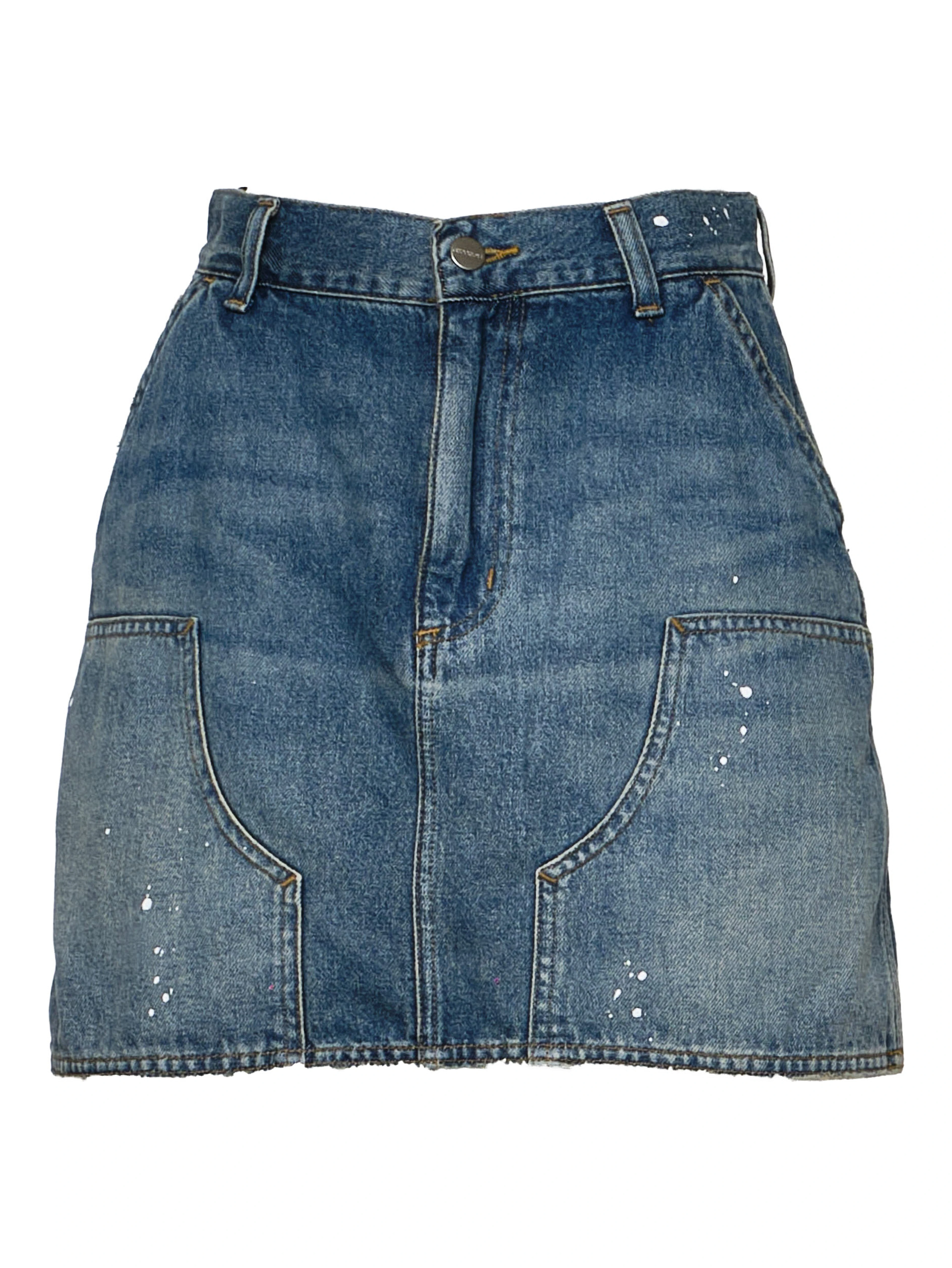 W' Maeve Double Knee Skirt Smithtown Denim