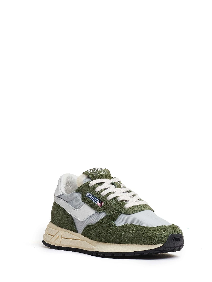 Sneakers Reelwind Low In Nylon, Suede E Mesh Lava, Ibis