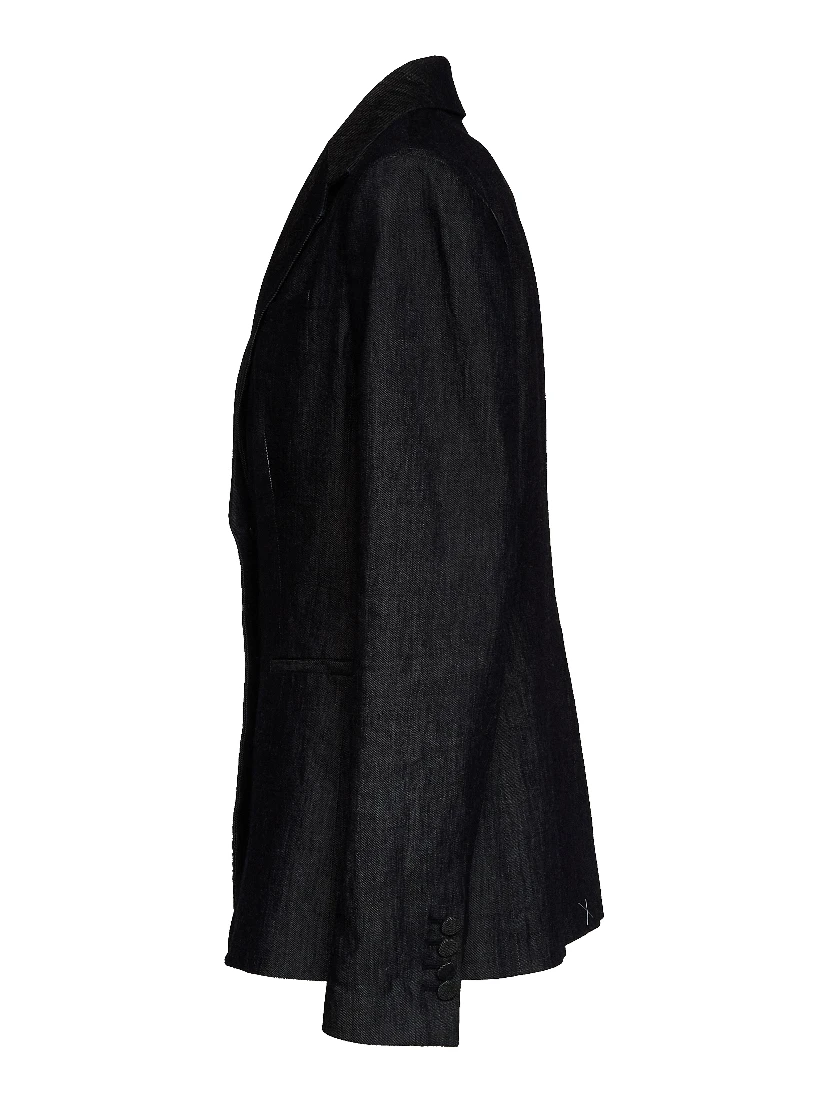 Blazer Slim In Denim Seta 7 Oz