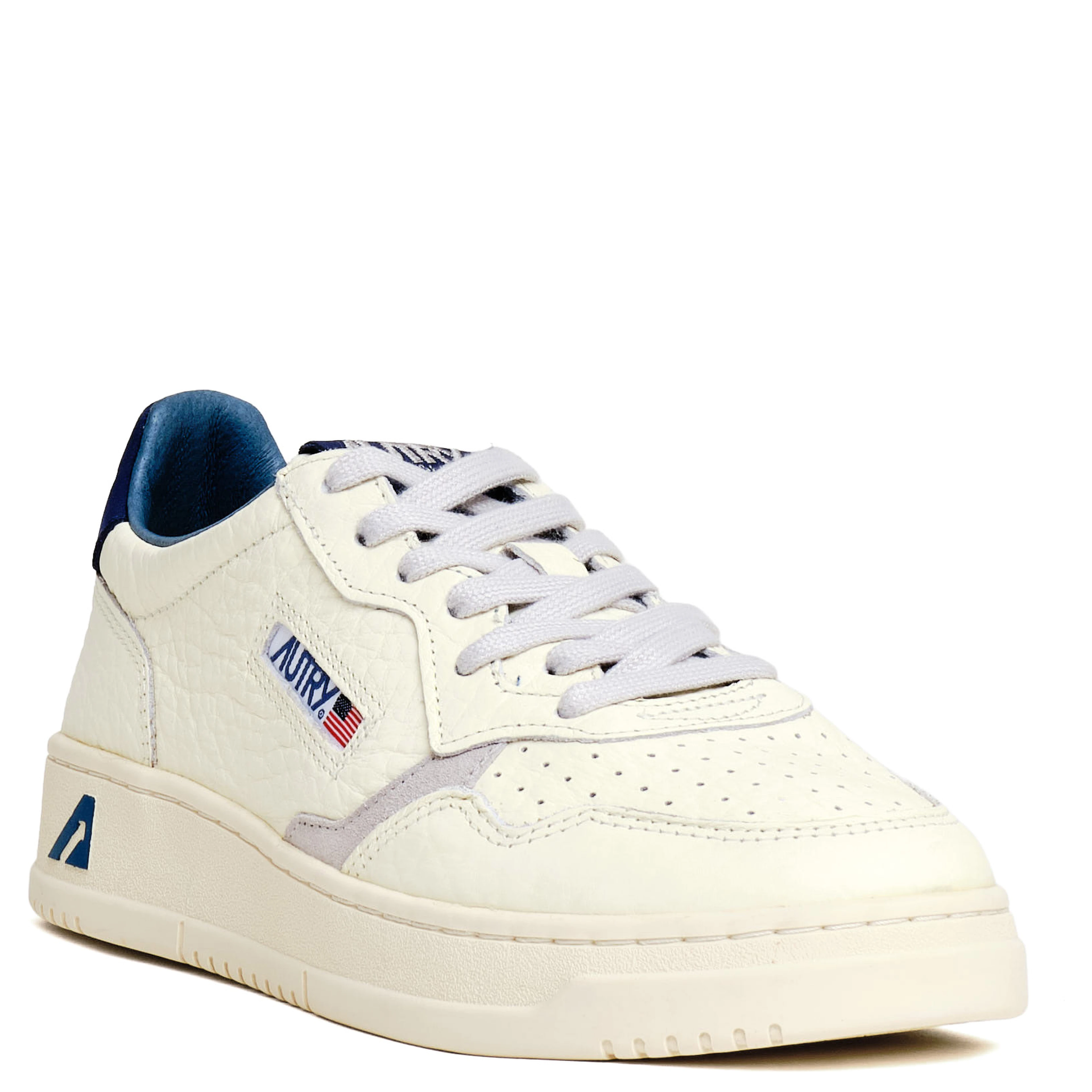 Sneakers Medalist Low In Pelle Nabuk Elephant Blue Depths, Vapor