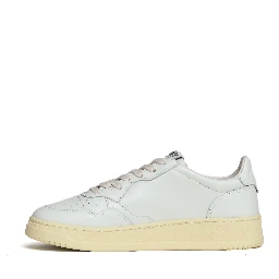 Sneakers Medalist Low In Pelle Bianca