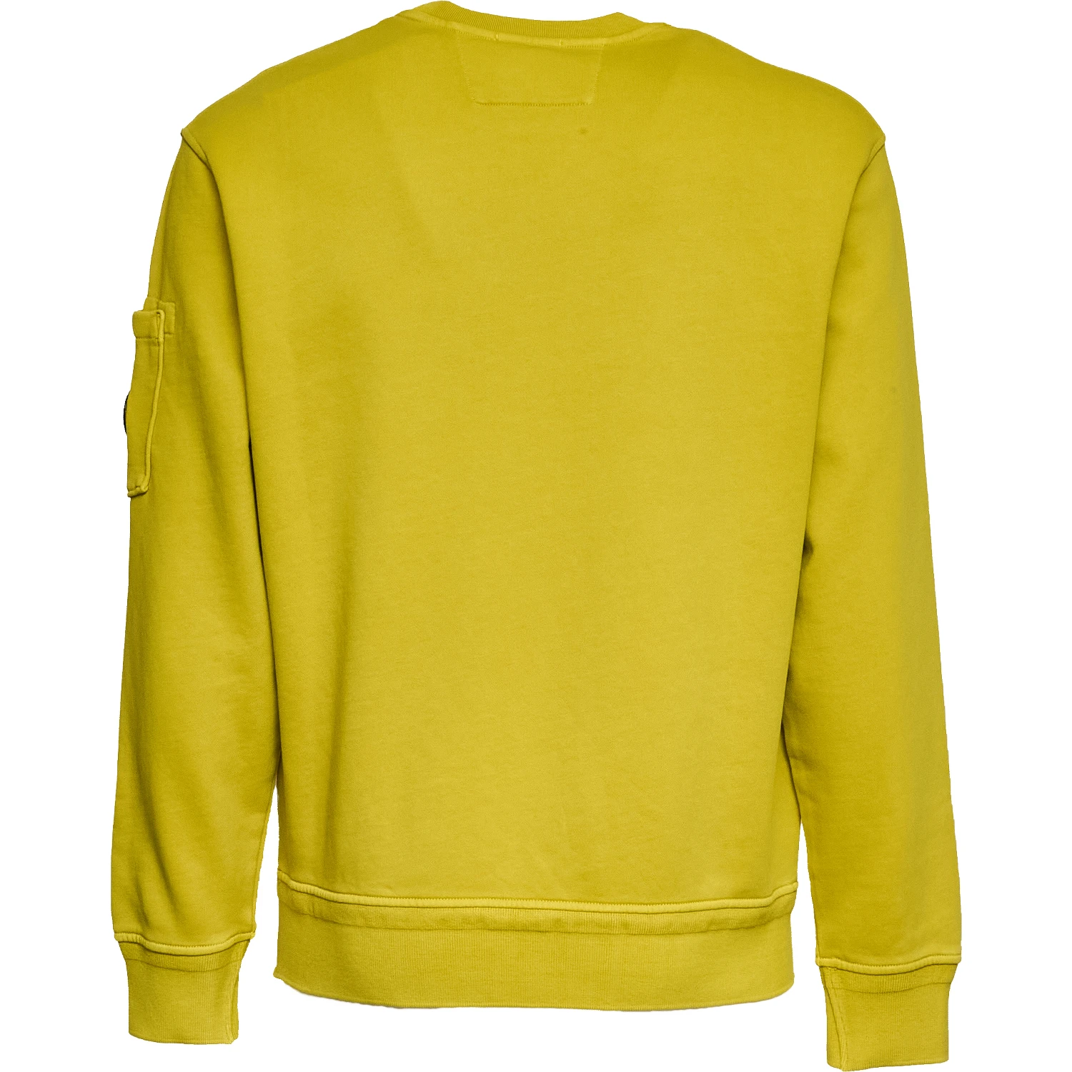 Cotton Diagonal Fleece Crewneck Lens Sweatshirt