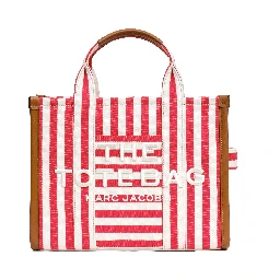 The Medium Tote Stripe Canvas