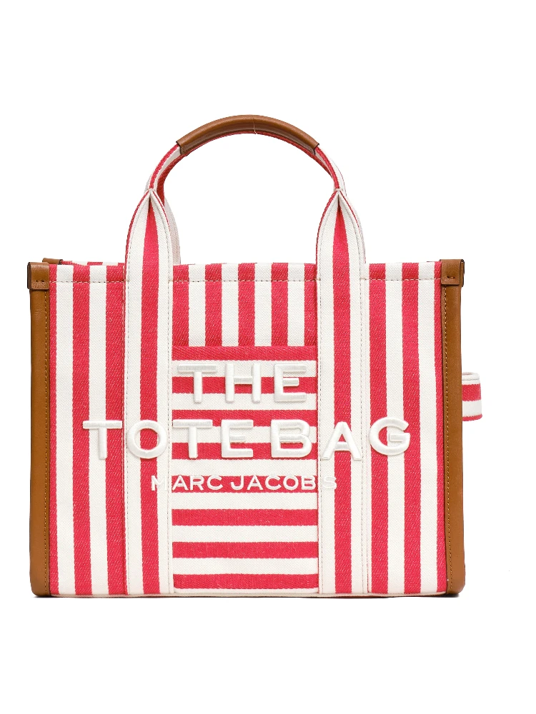 The Medium Tote Stripe Canvas