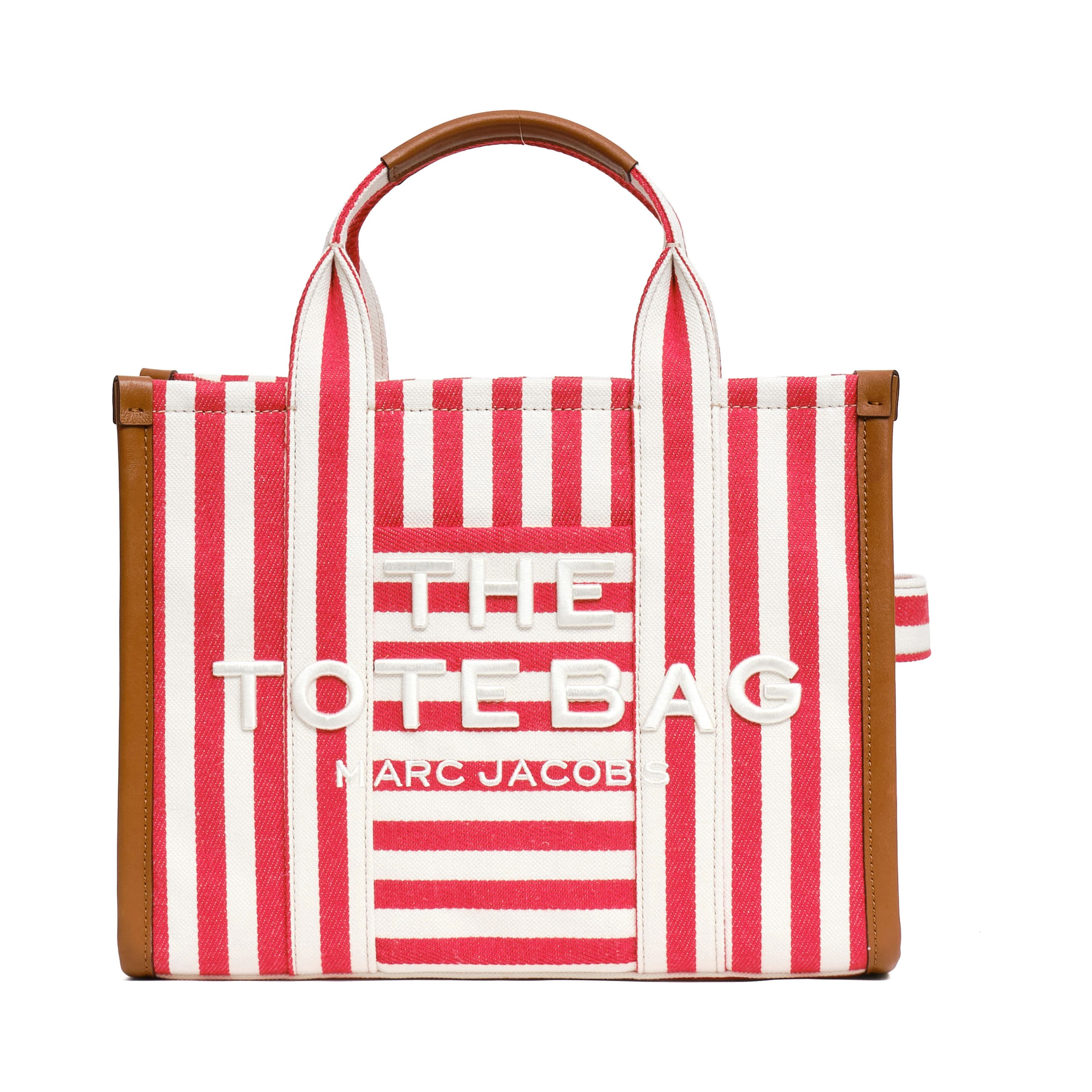 The Medium Tote Stripe Canvas