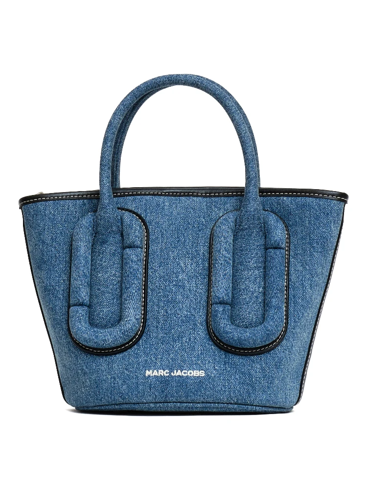 The Babe Small Tote Denim Covered Pop J Marc