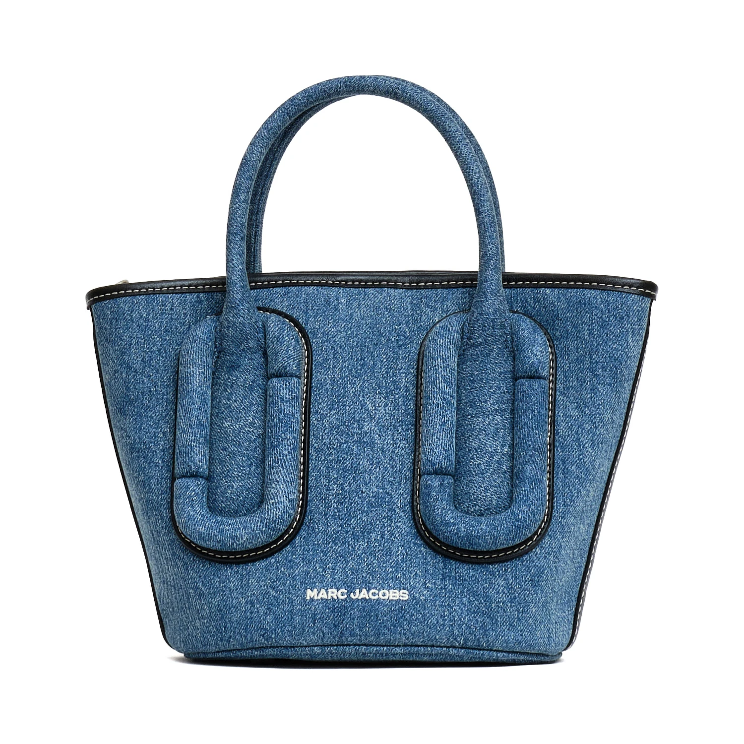 The Babe Small Tote Denim Covered Pop J Marc
