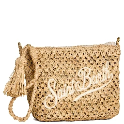 Pochette Raffia Wave