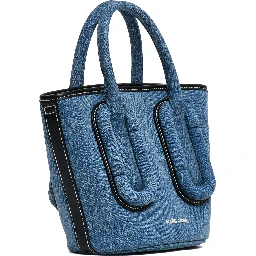 The Babe Small Tote Denim Covered Pop J Marc