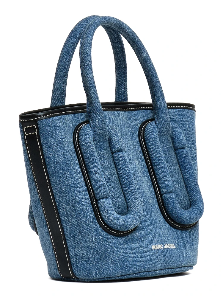 The Babe Small Tote Denim Covered Pop J Marc alternative