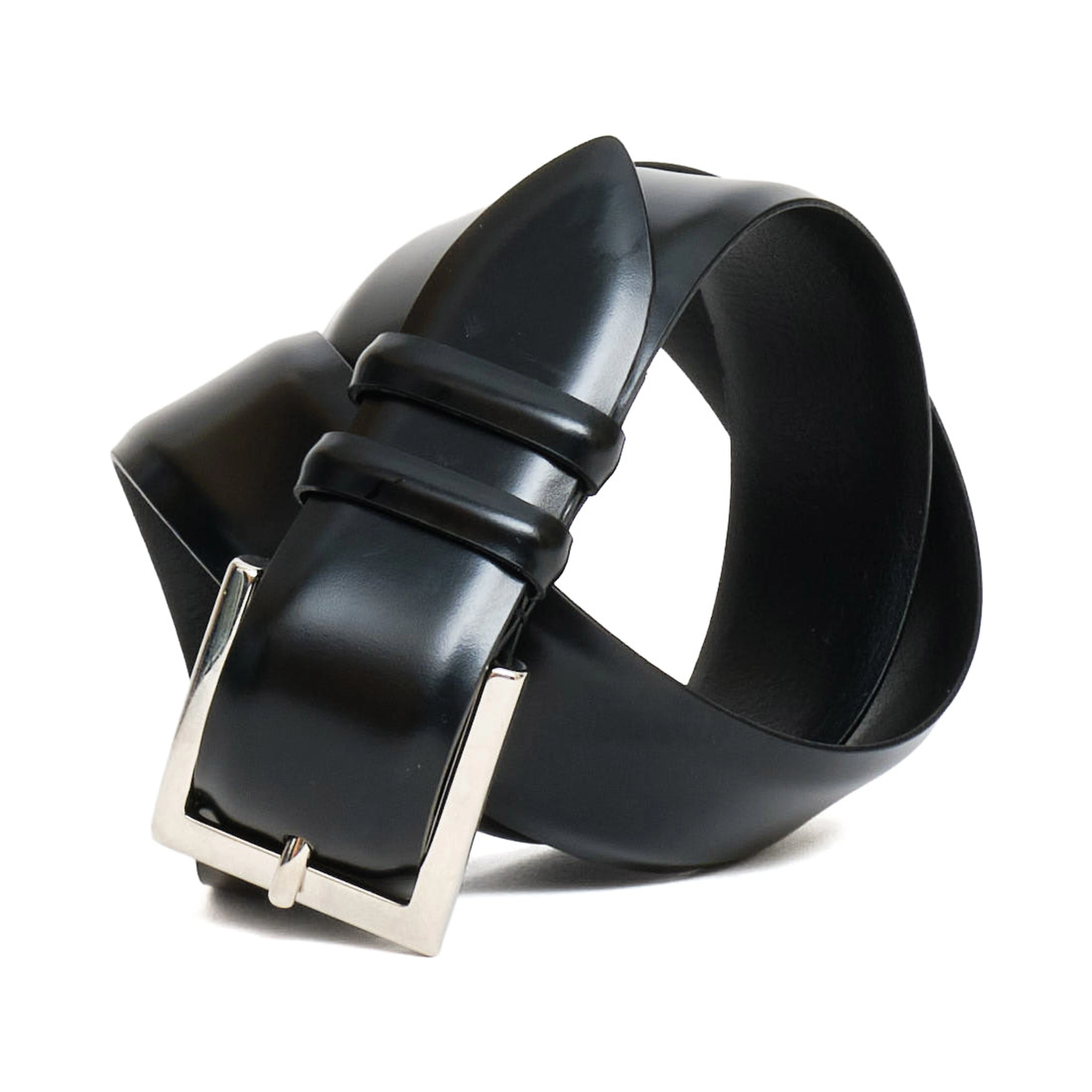 Cintura Classica Calf In Pelle 3,5 Cm