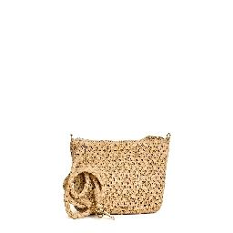 Pochette Raffia Wave
