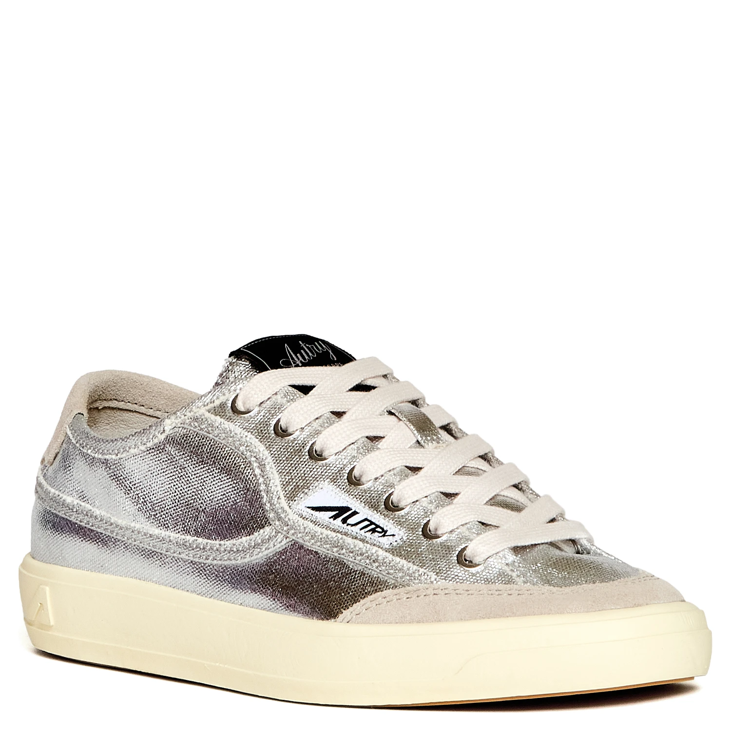 Sneakers Windscape Low In Canvas, Suede Laminato
