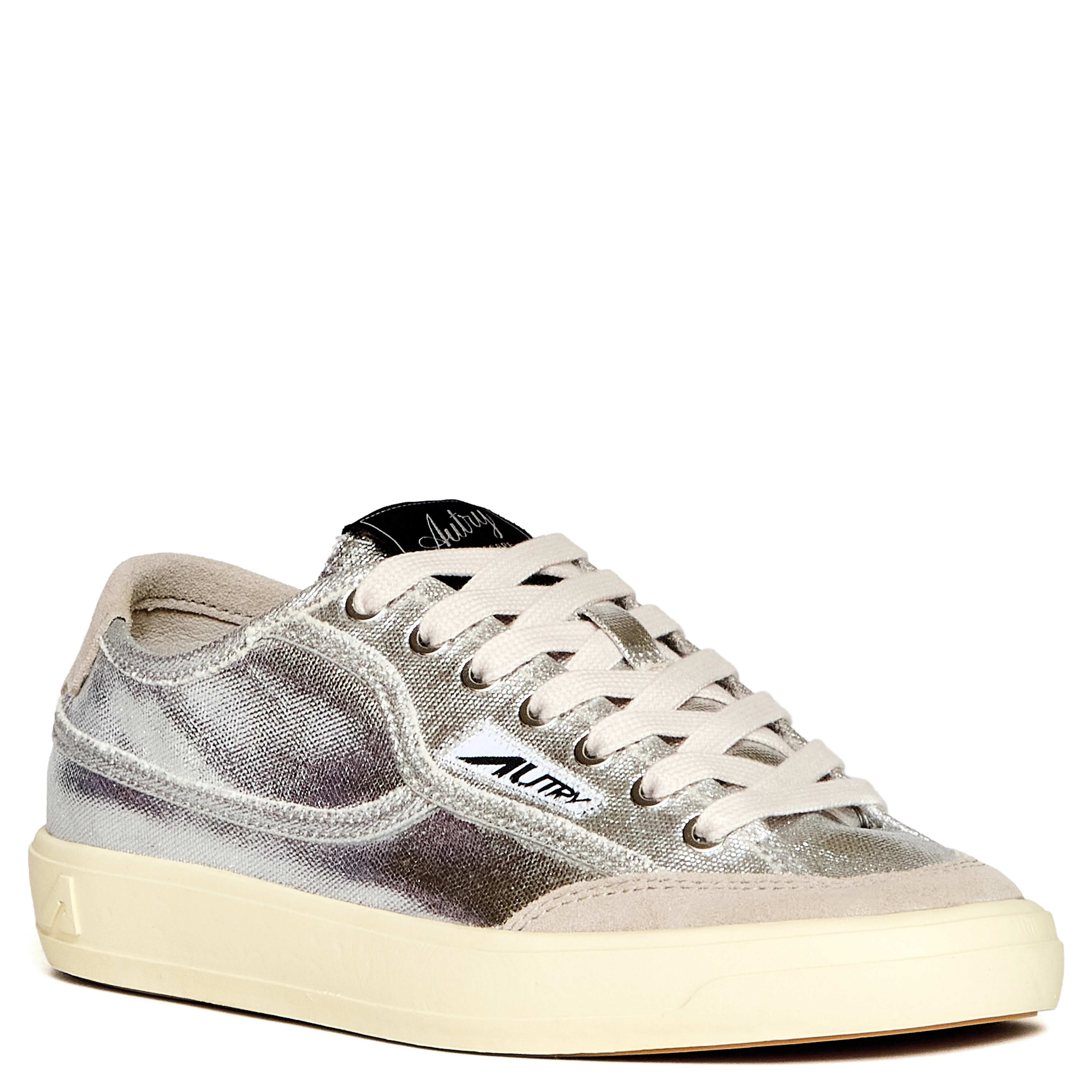 Sneakers Windscape Low In Canvas, Suede Laminato