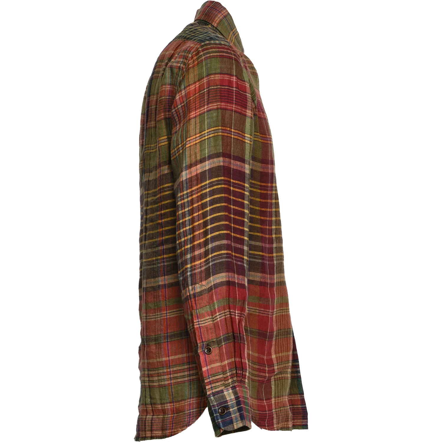 Camicia Galles In Lino Fiammato