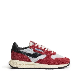 Sneakers Reelwind Low In Nylon, Suede E Mesh