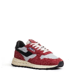 Sneakers Reelwind Low In Nylon, Suede E Mesh