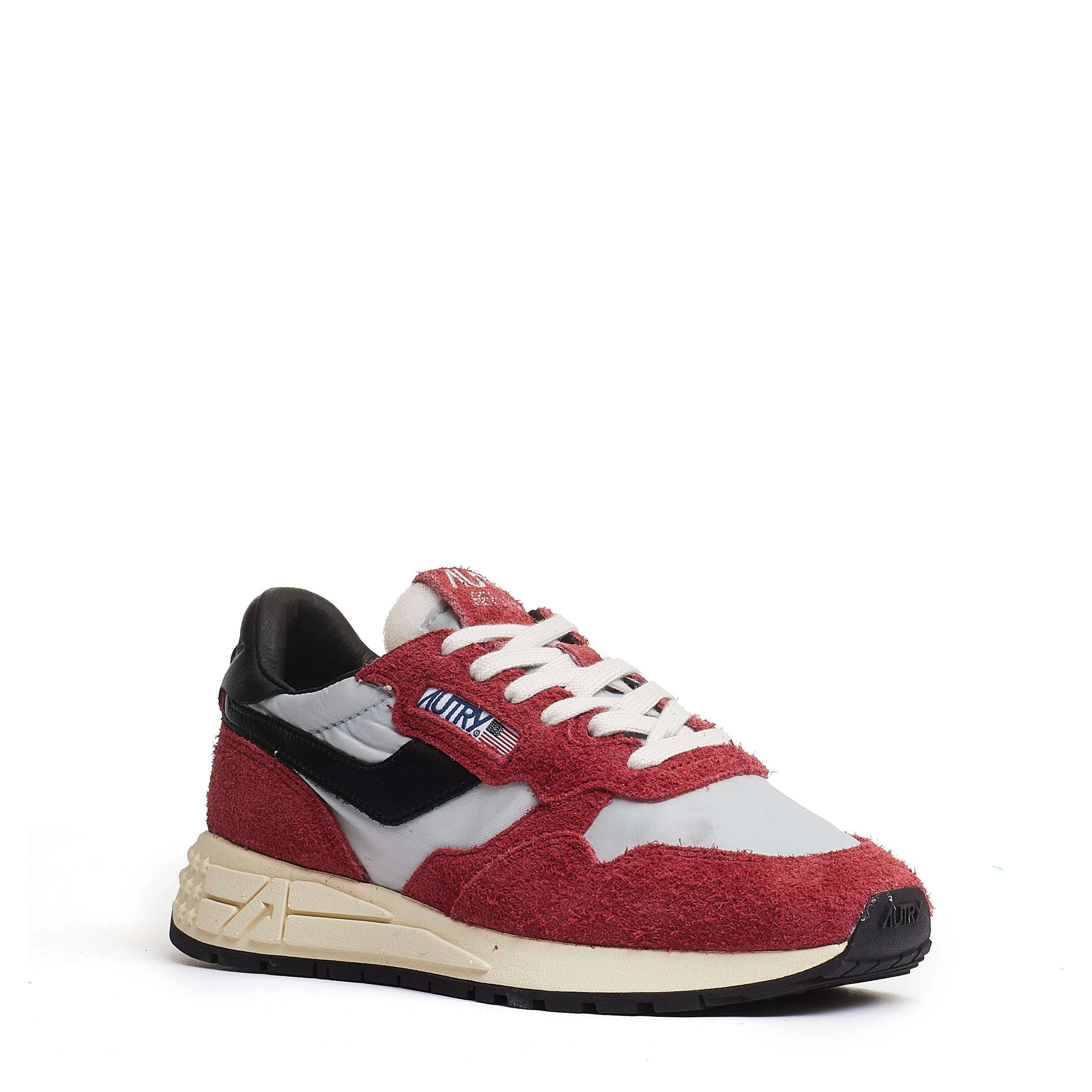 Sneakers Reelwind Low In Nylon, Suede E Mesh