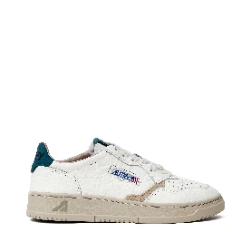 Sneakers Medalist Low In Pelle Nabuk Elephant Dark Sea, Feather Gray
