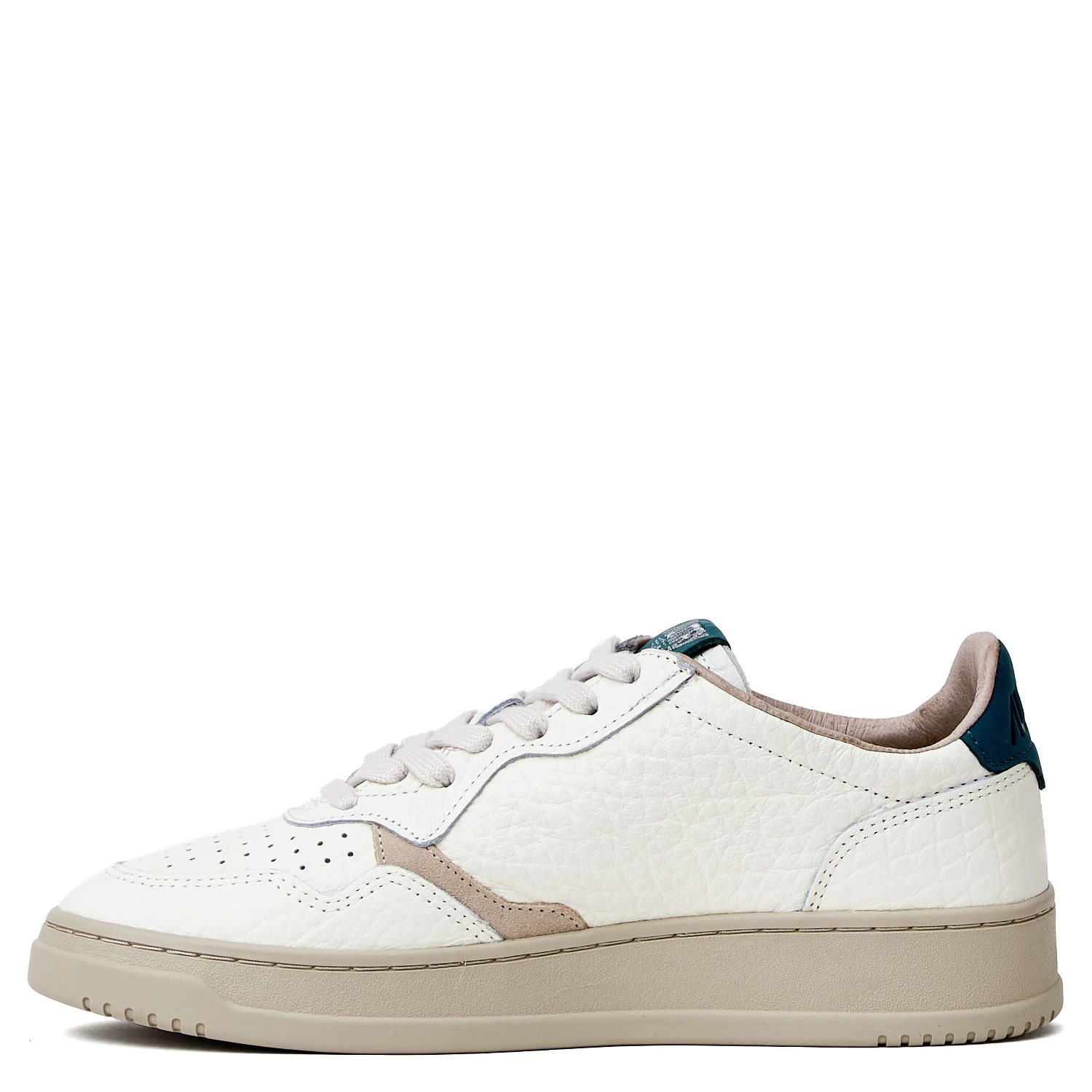 Sneakers Medalist Low In Pelle Nabuk Elephant Dark Sea, Feather Gray