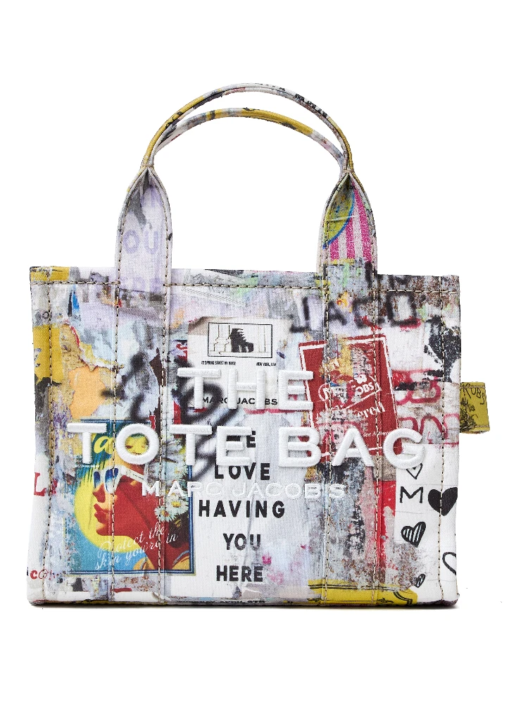 The Pop Americana Canvas Small Tote Bag