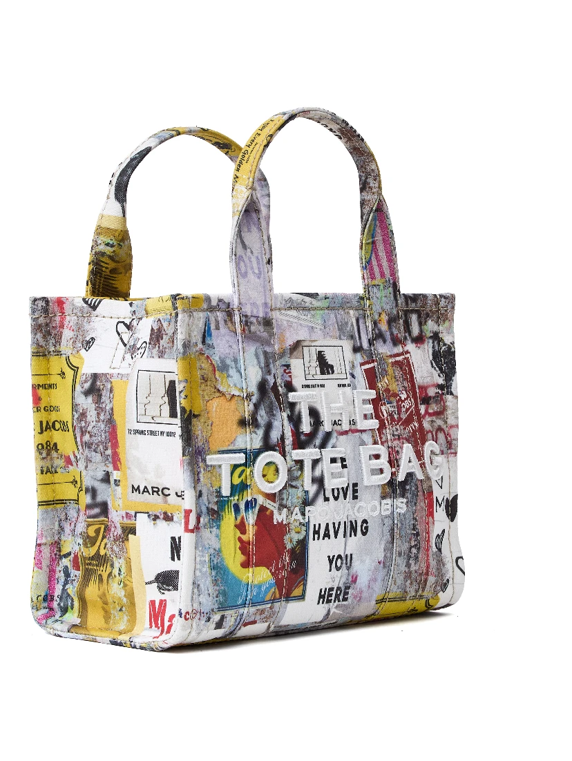 The Pop Americana Canvas Small Tote Bag
