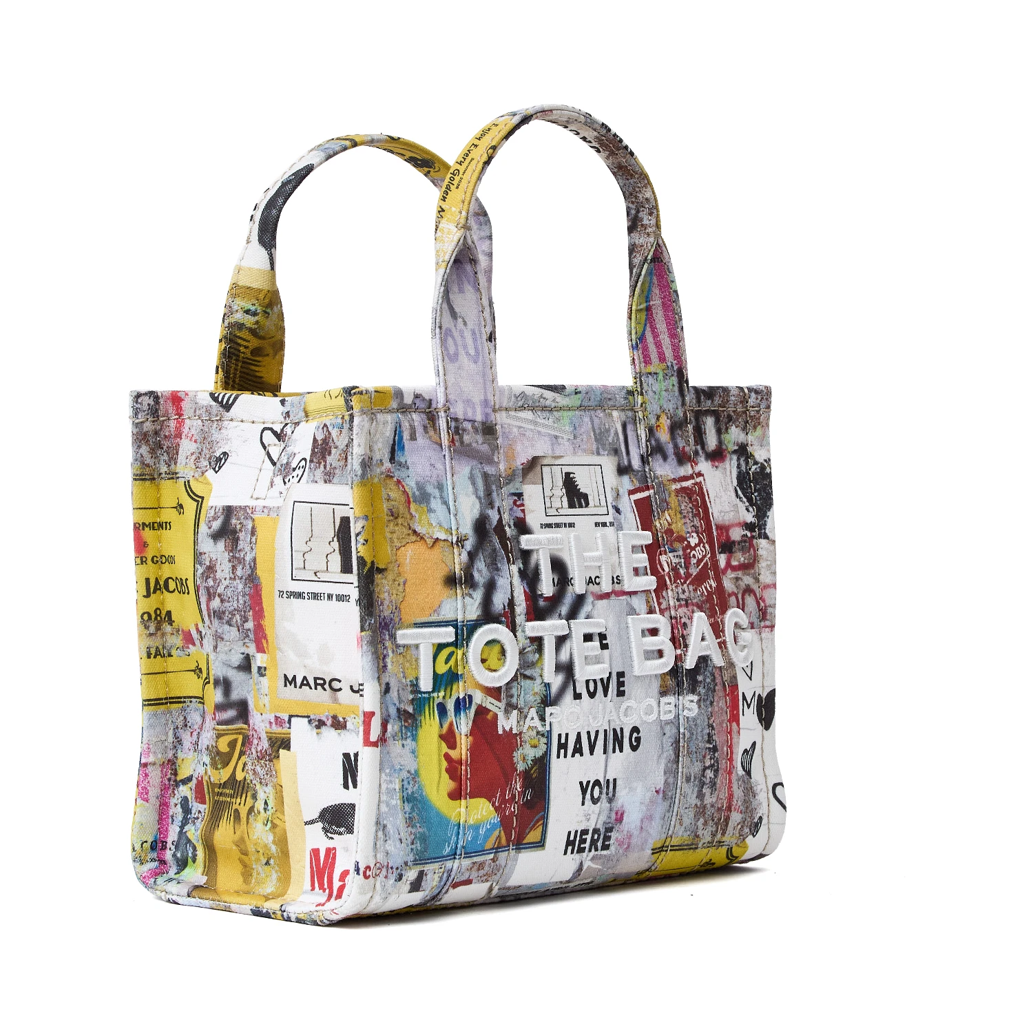 The Pop Americana Canvas Small Tote Bag
