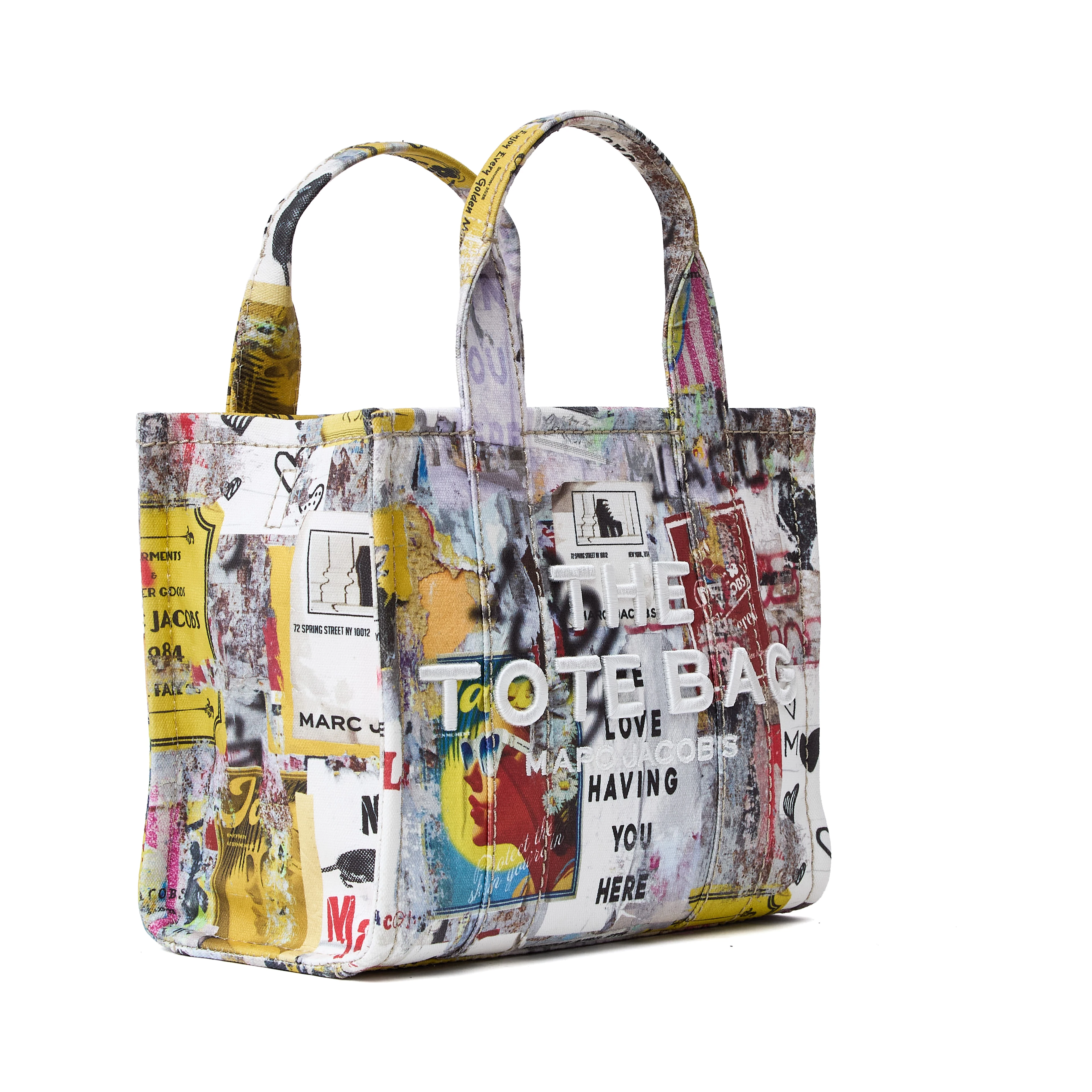 The Pop Americana Canvas Small Tote Bag