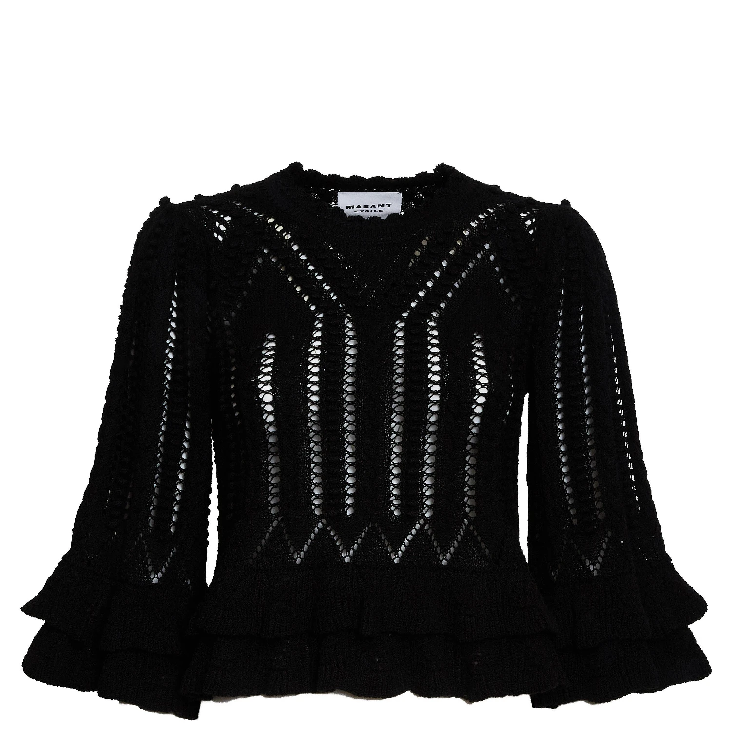 Norma Frilly Cotton Pullover