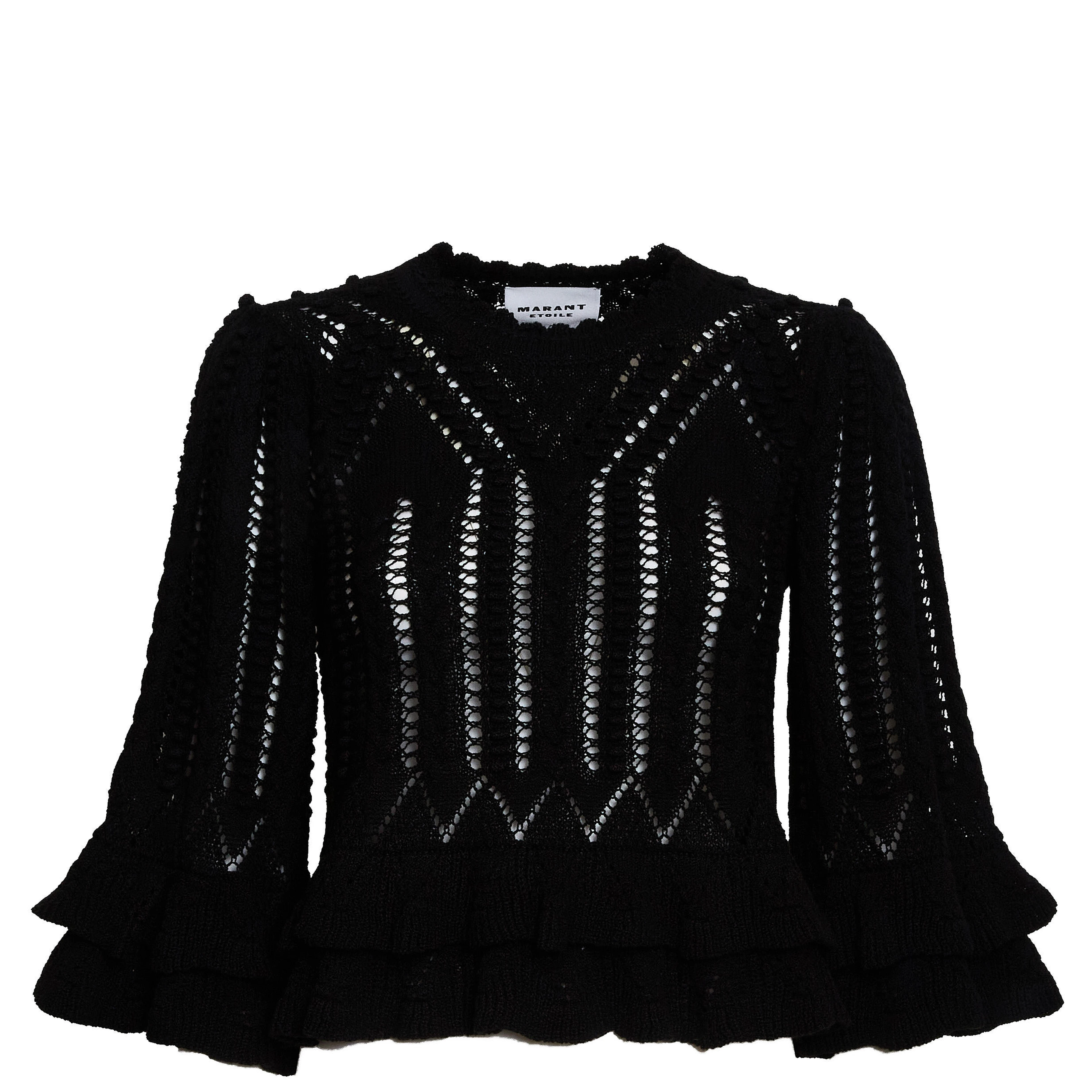 Norma Frilly Cotton Pullover