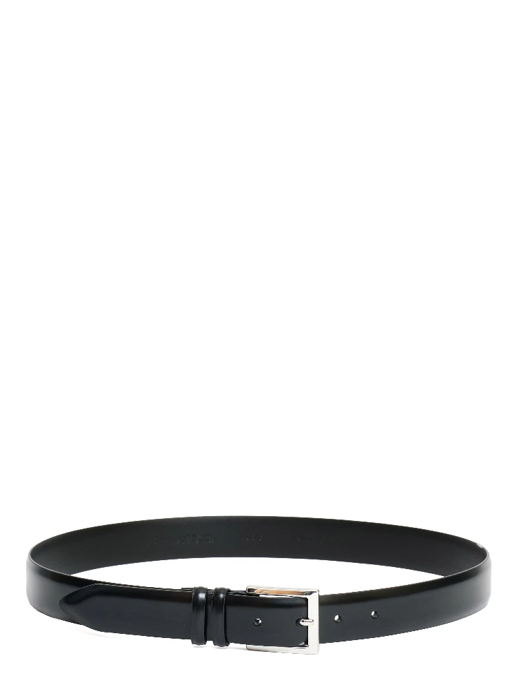 Cintura Classica Calf In Pelle 3 Cm