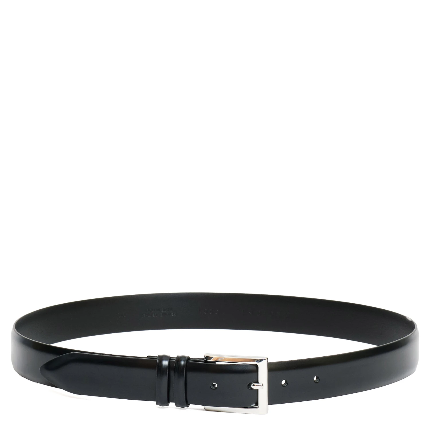 Cintura Classica Calf In Pelle 3 Cm