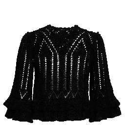 Norma Frilly Cotton Pullover