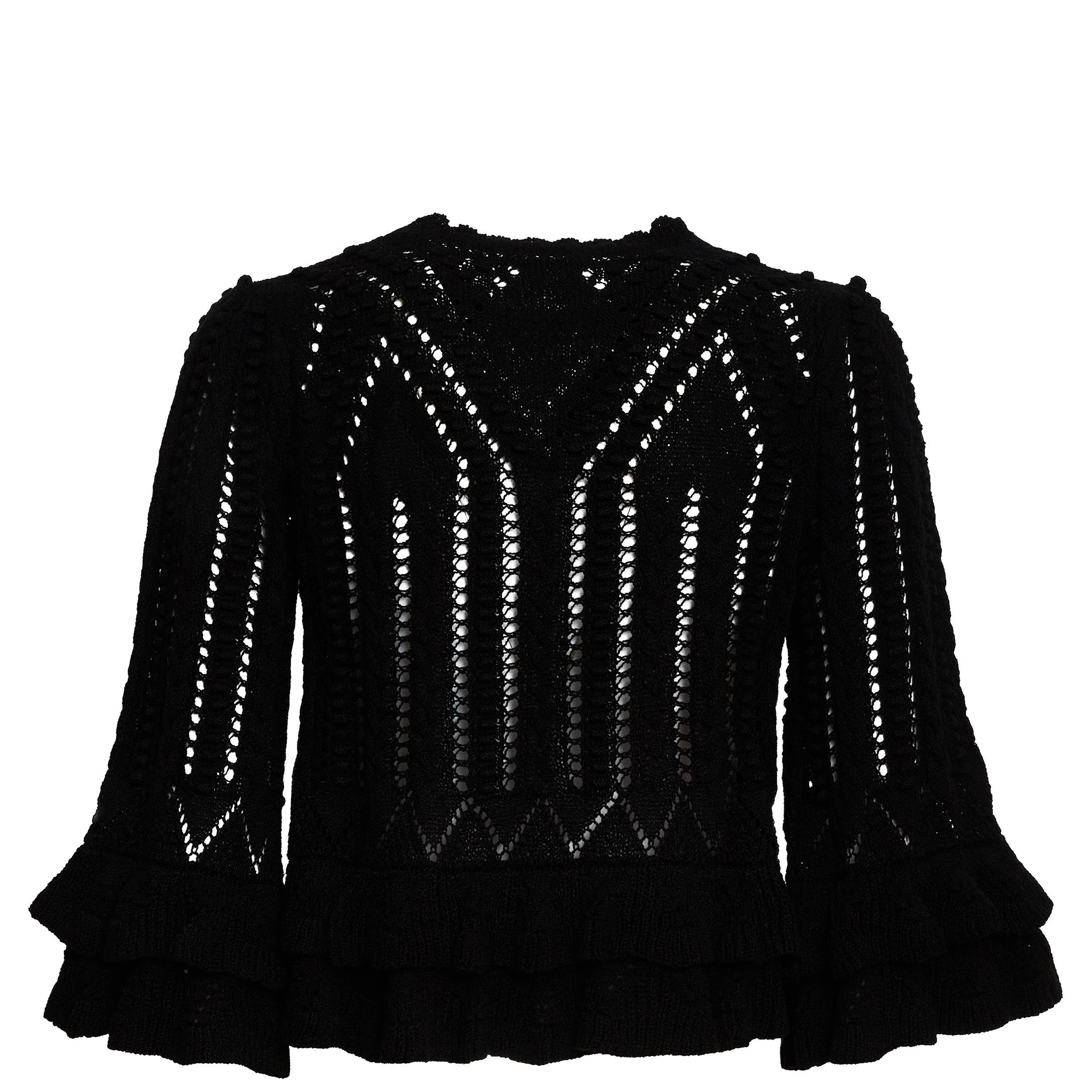 Norma Frilly Cotton Pullover