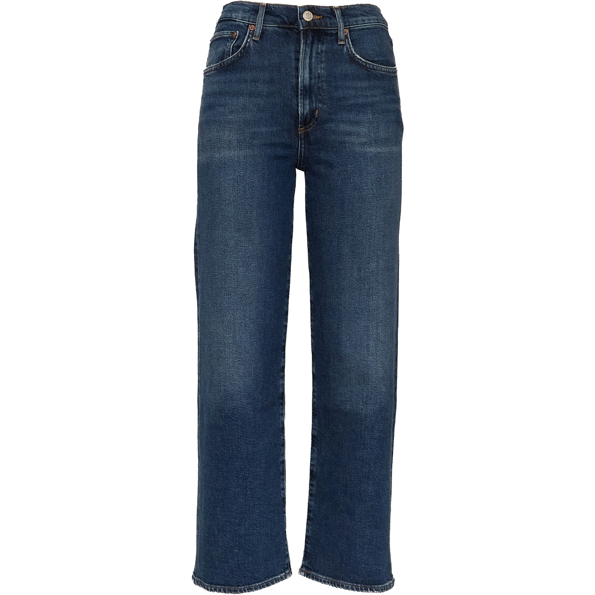 Jeans Harper Crop Mid Rise Relaxed Straight