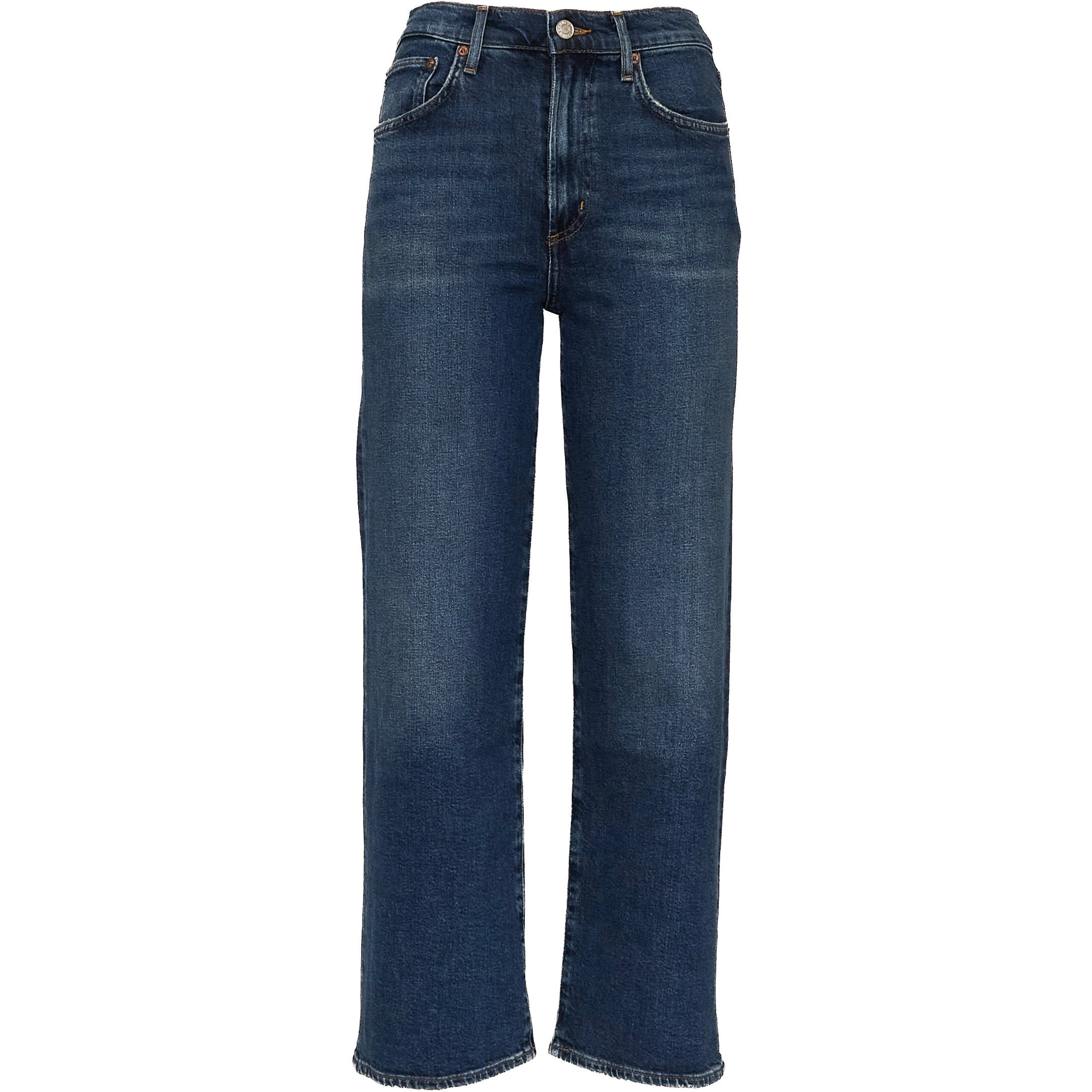 Jeans Harper Crop Mid Rise Relaxed Straight